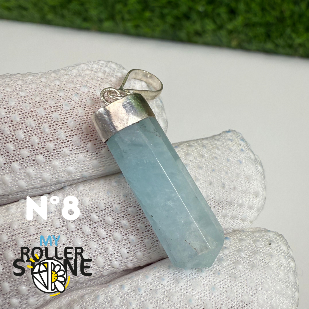 Pendentif Aigue-Marine et Argent