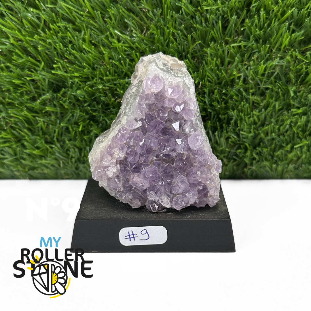 Améthyste sur socle