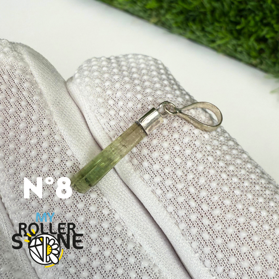 Pendentif Multi Tourmaline et Argent