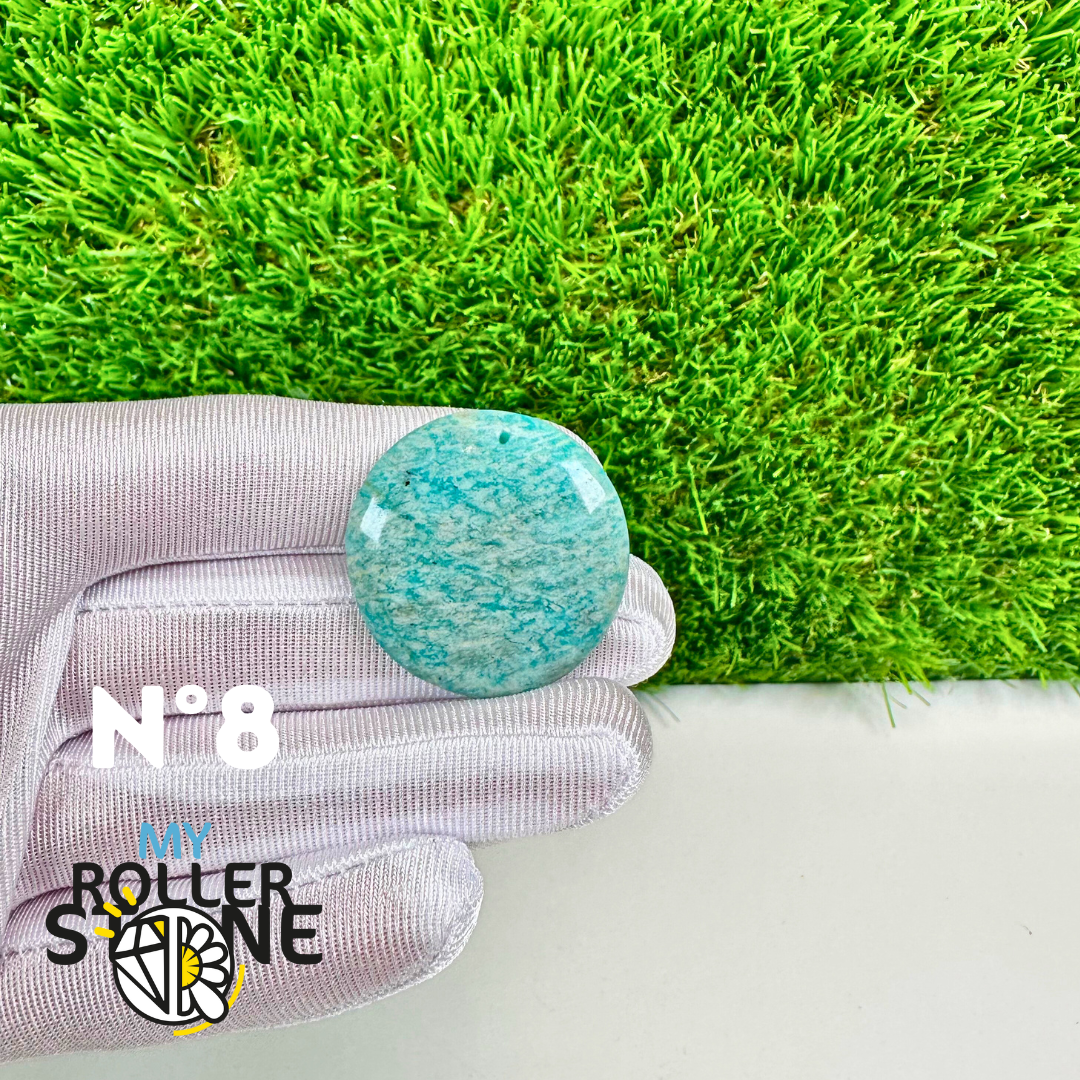 Pendentif Amazonite bleue