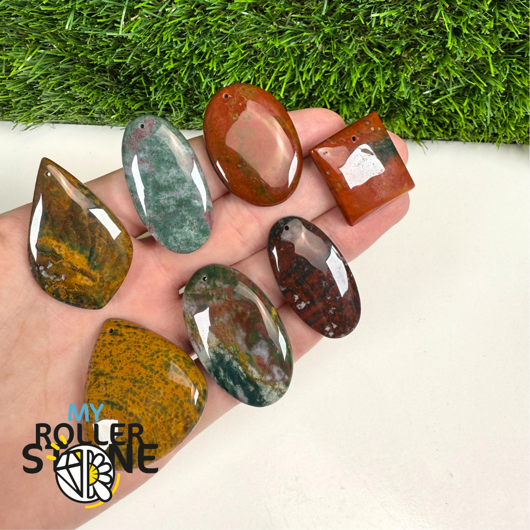 Pendentif Percé Héliotrope