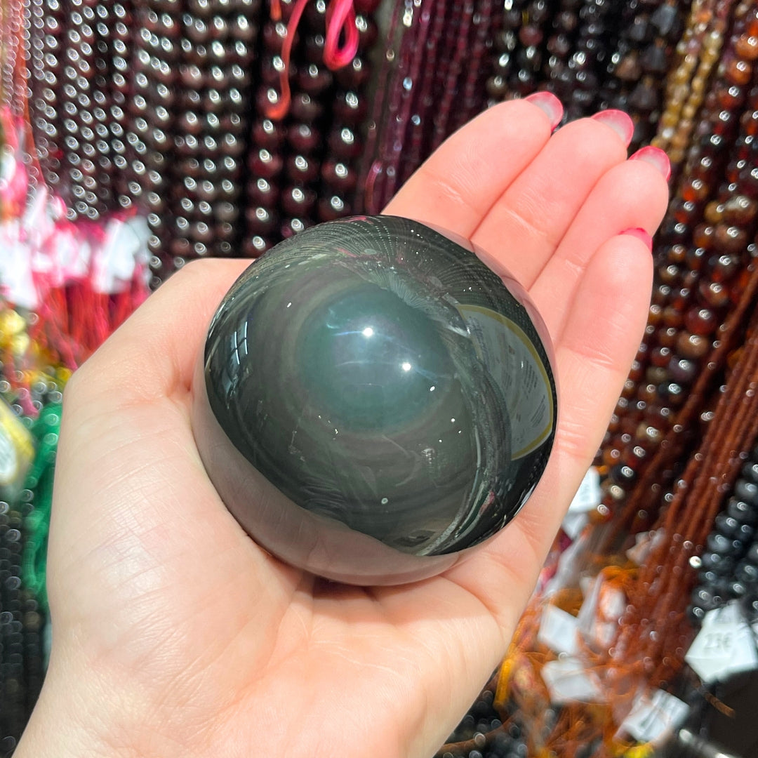 Sphère Obsidienne Oeil Céleste #10