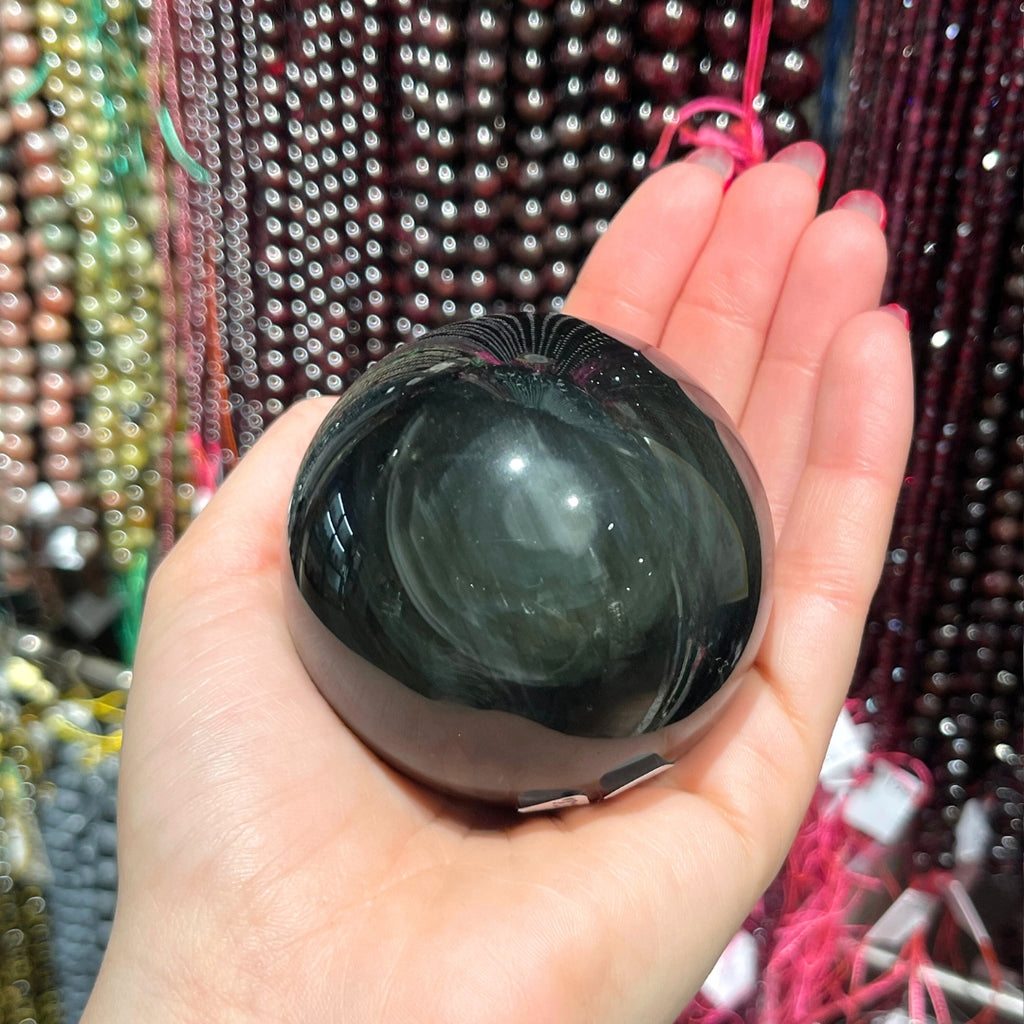 Sphère Obsidienne Oeil Céleste #12