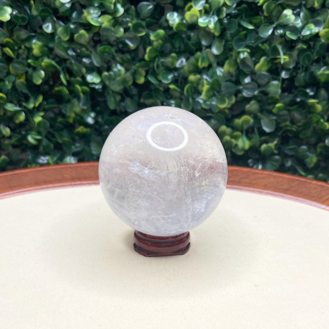 Sfera Cristallo di rocca #15  Pietra sferica: la mia pietra rotante