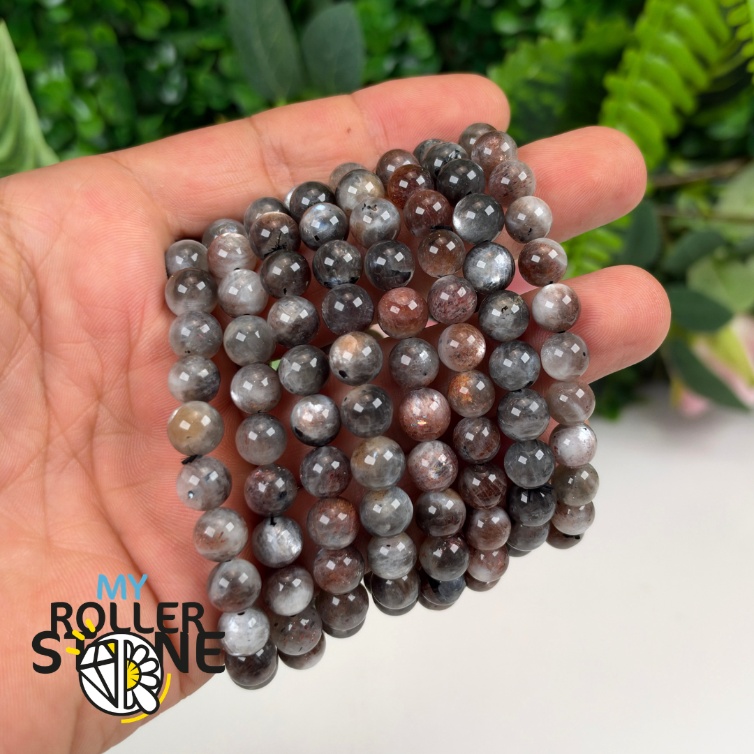 Bracelet Pierre du Soleil Noire 5A