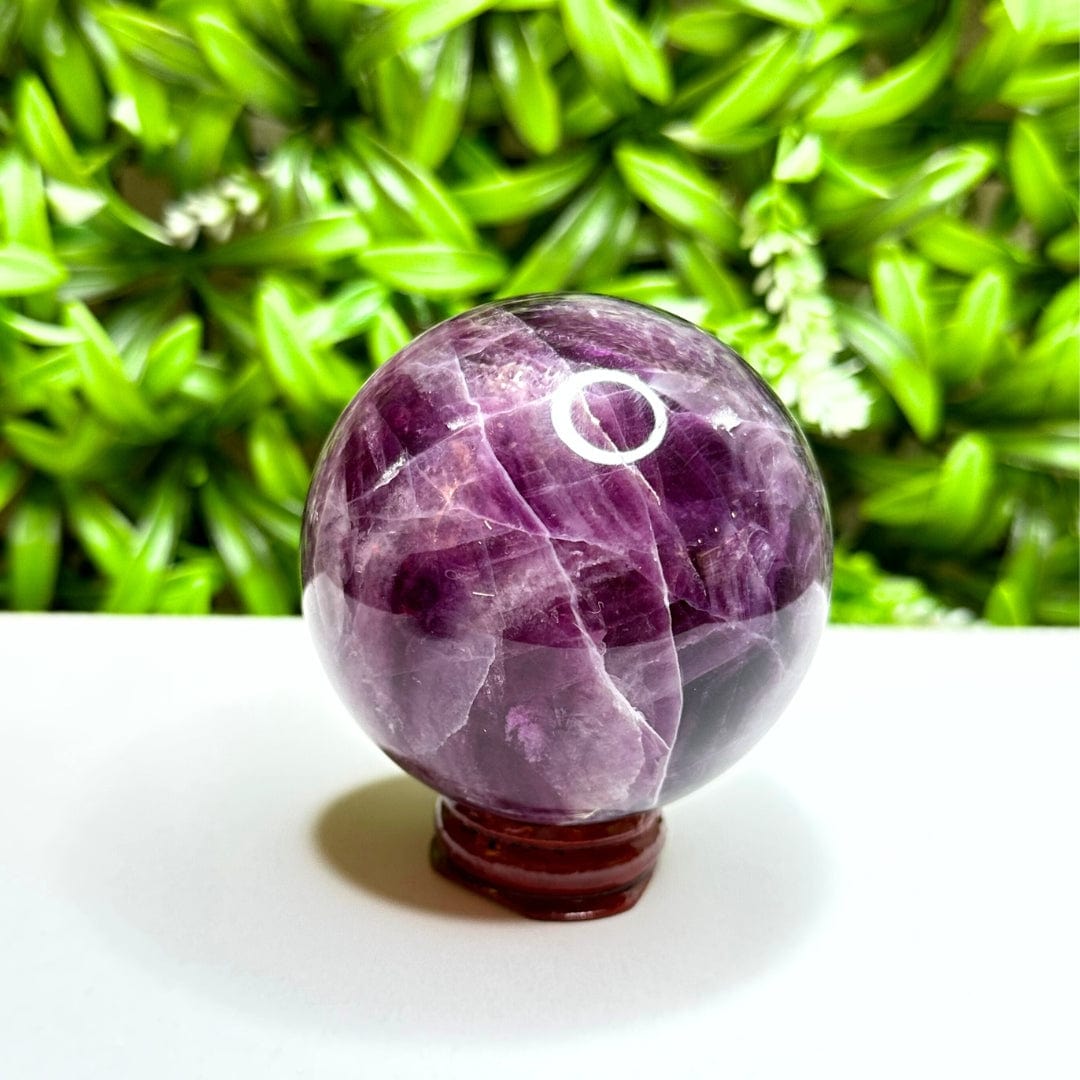 Sphère Pierre Fluorite Violette N°5