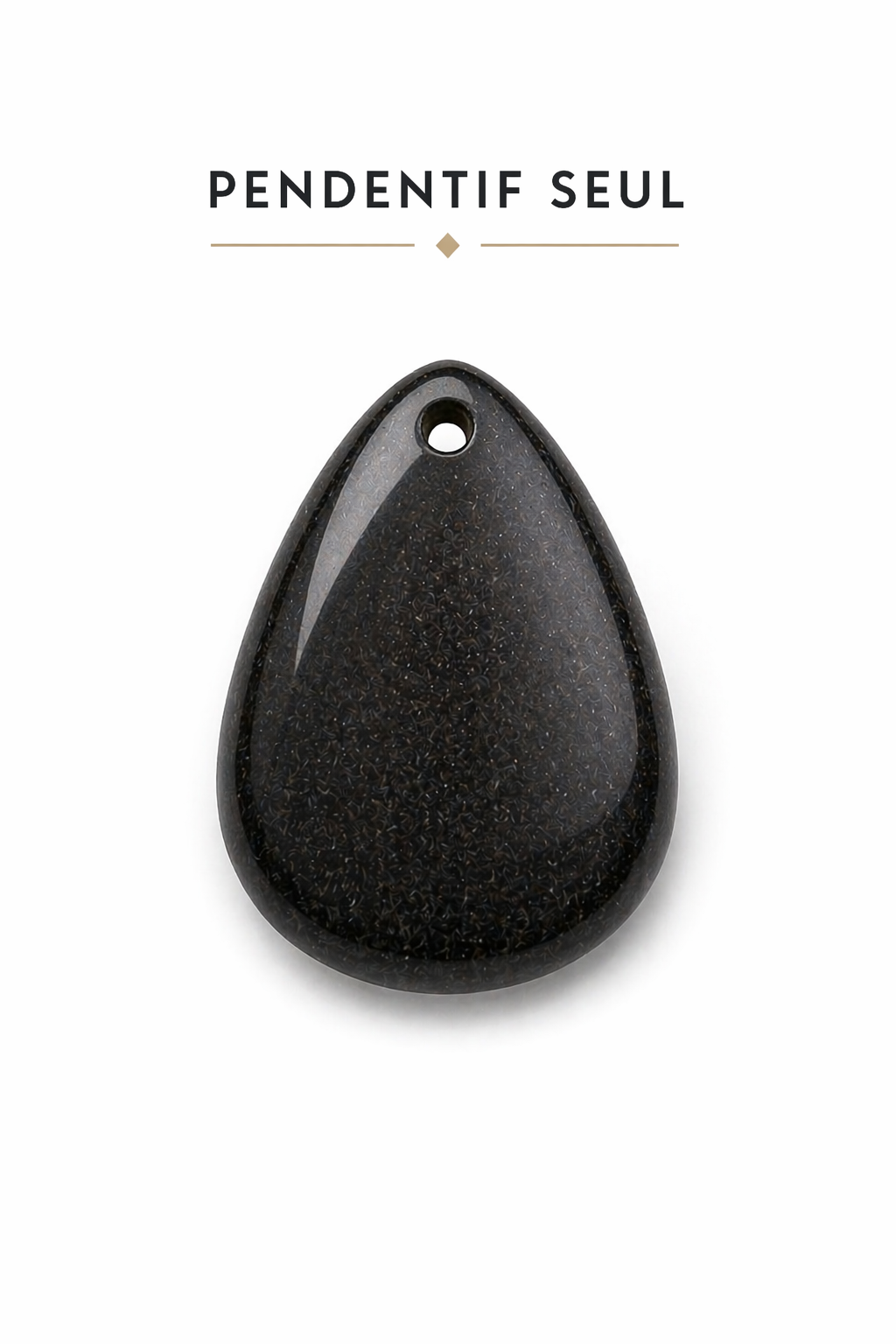Pendentif percé seul