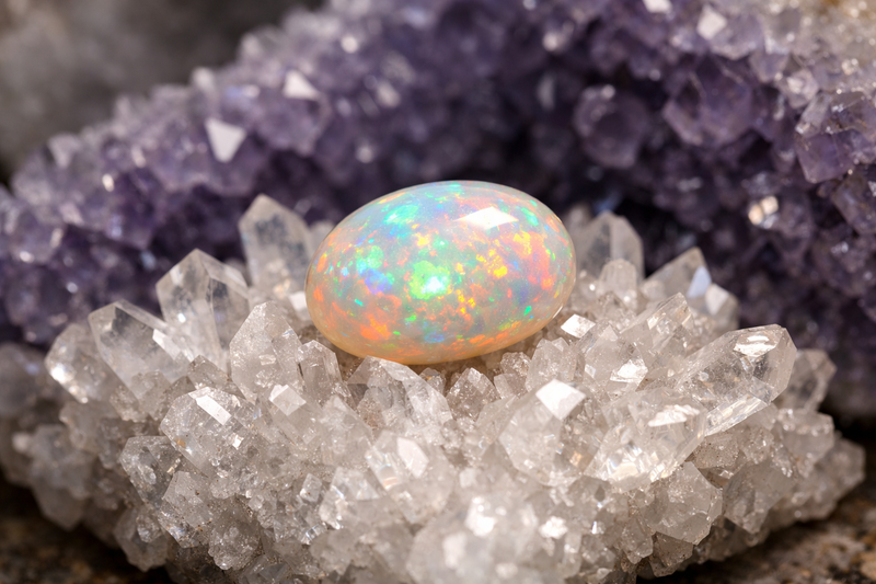 Rechargement sur amas de quartz