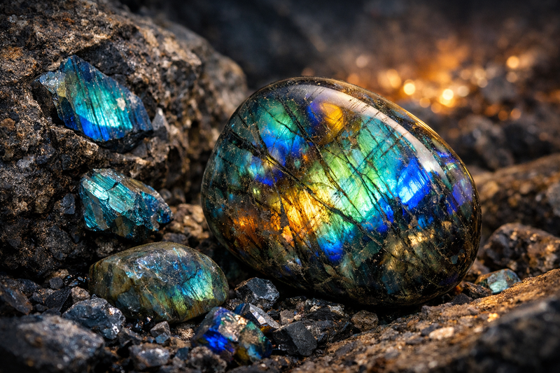 Origine et caractéristiques de la Labradorite