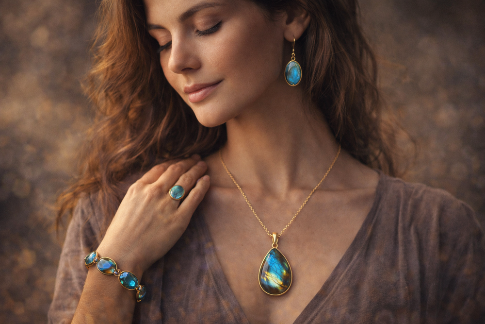 Porter la pierre de lave en bijoux