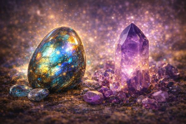 Associations avec la Labradorite