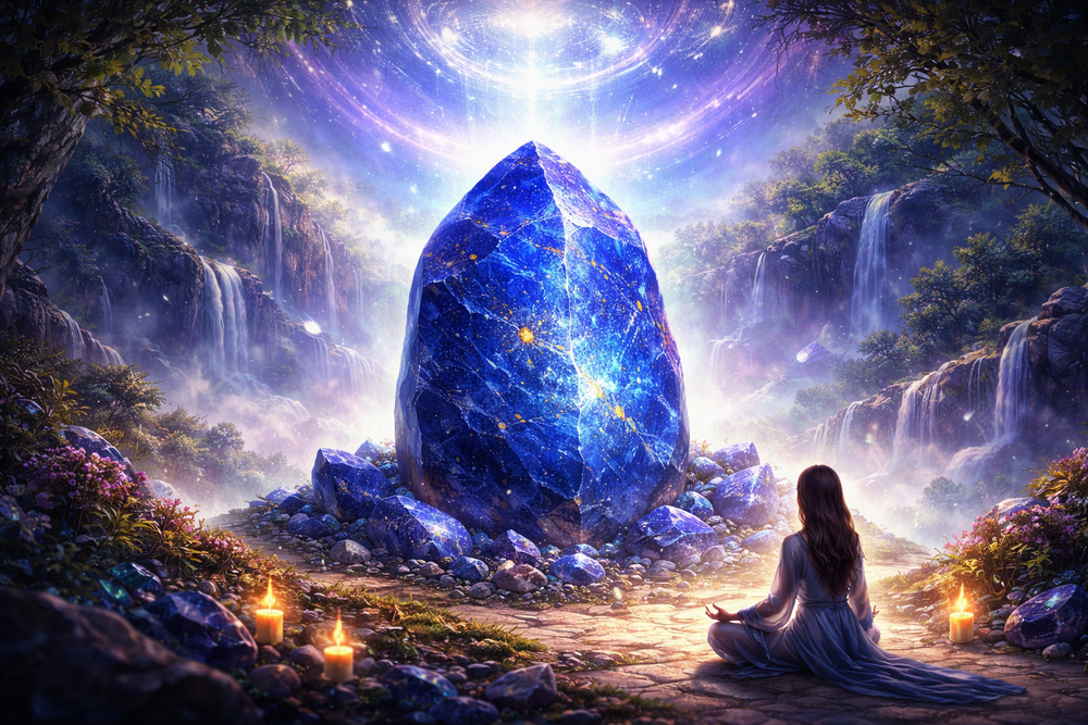 Lapis lazuli et développement spirituel