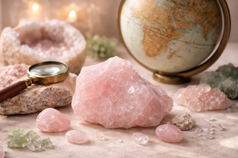 Origine et caractéristiques du Quartz Rose