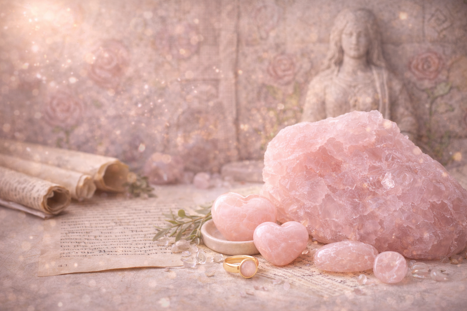 Symbolique et histoire du Quartz Rose