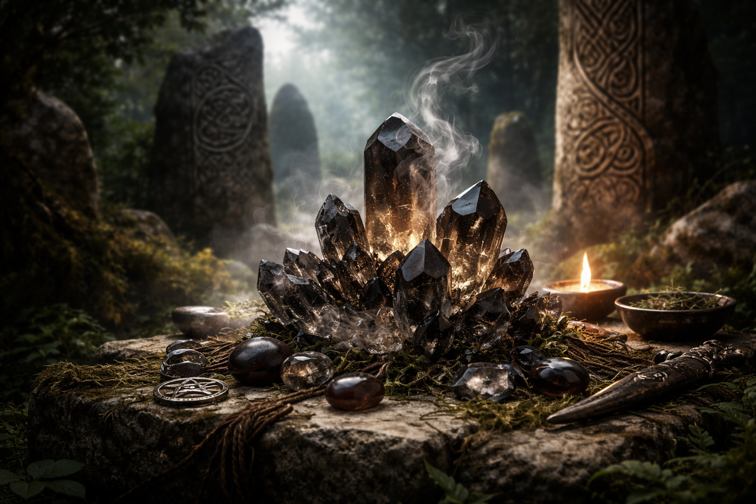 Symbolique et histoire du Quartz Fumé