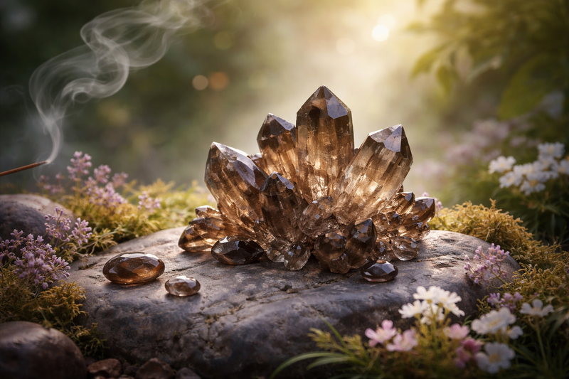 Vertus et bienfaits du Quartz Fumé en lithothérapie