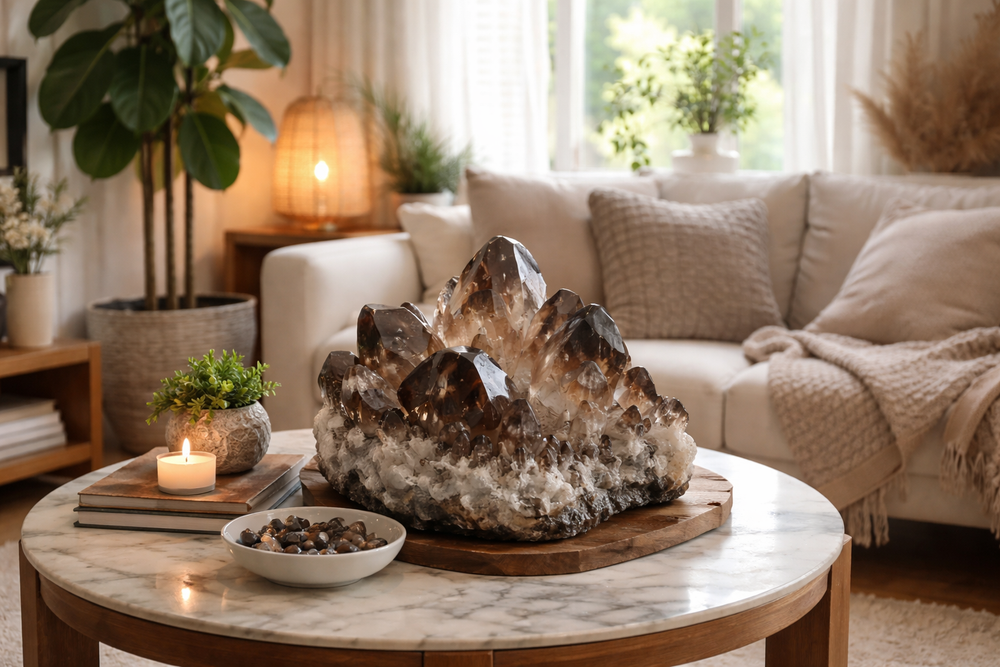 Quartz Fumé dans la maison