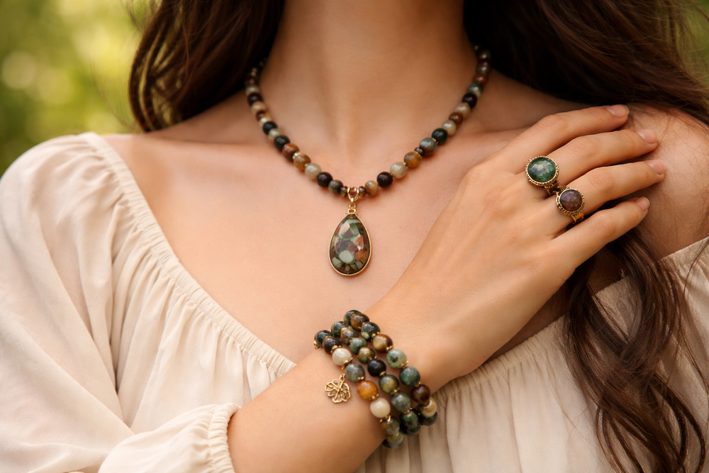 5.1. Porter l’agate indienne en bijoux