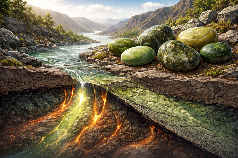 Origine géologique de la Serpentine