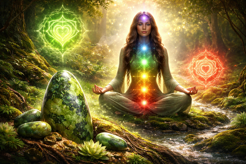 Serpentine et chakras
