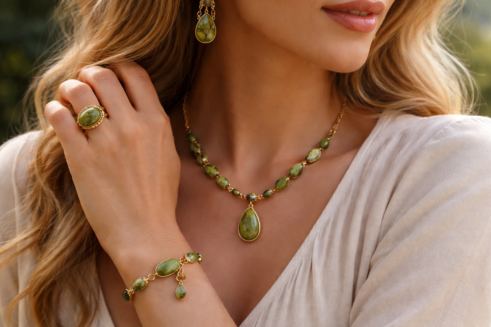 Porter la Serpentine en bijoux