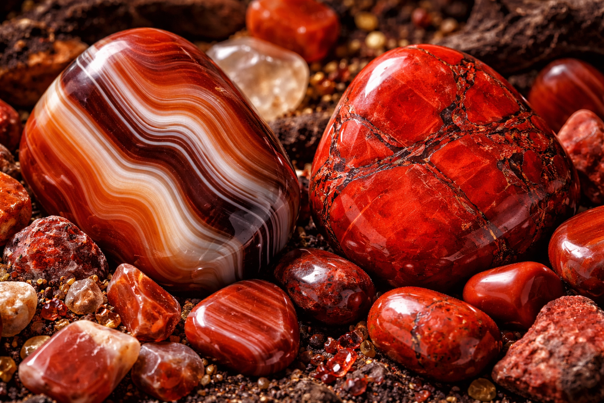 Associations de pierres avec la Sardonyx : ancrage, protection et motivation.
