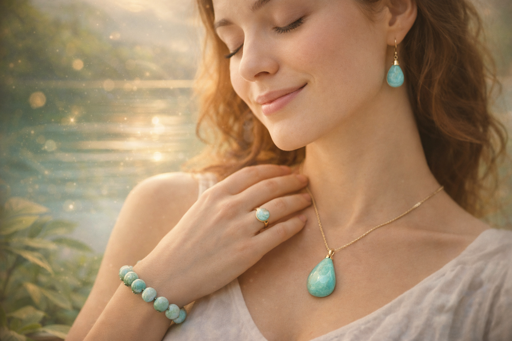 5.1 Porter l’amazonite en bijoux