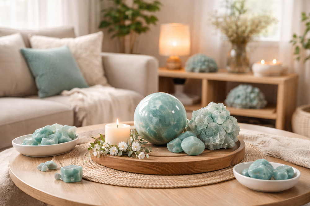 5.3 Amazonite dans la maison