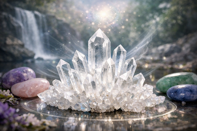 Cristal de Roche pierre universelle d’amplification