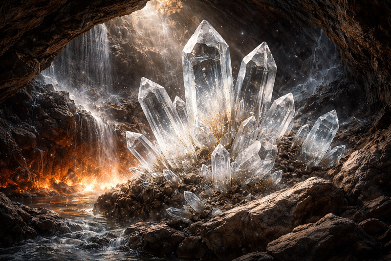 Origine géologique du Cristal de Roche