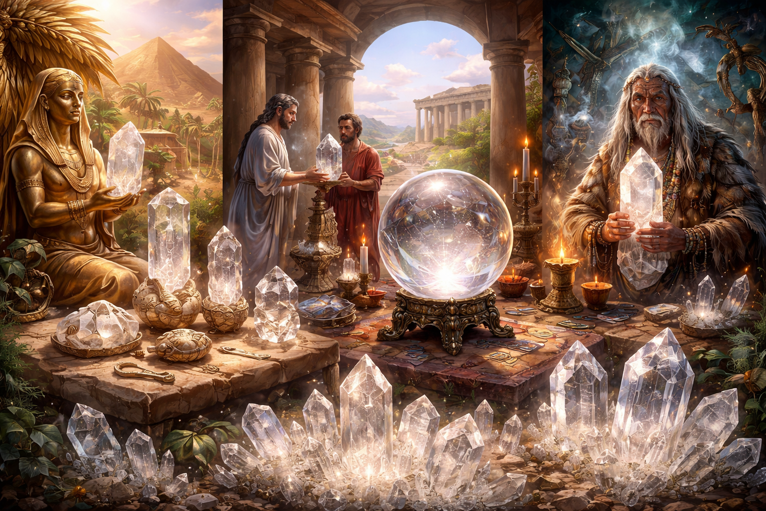 Symbolique et histoire du Cristal de Roche
