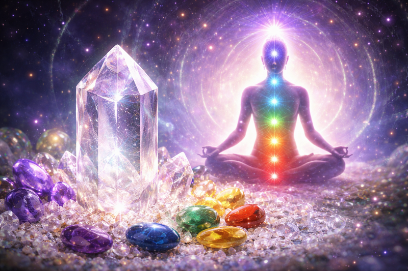 Cristal de Roche et chakras