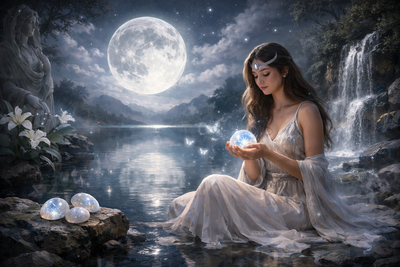 Pierre de Lune pierre d’intuition et de féminité
