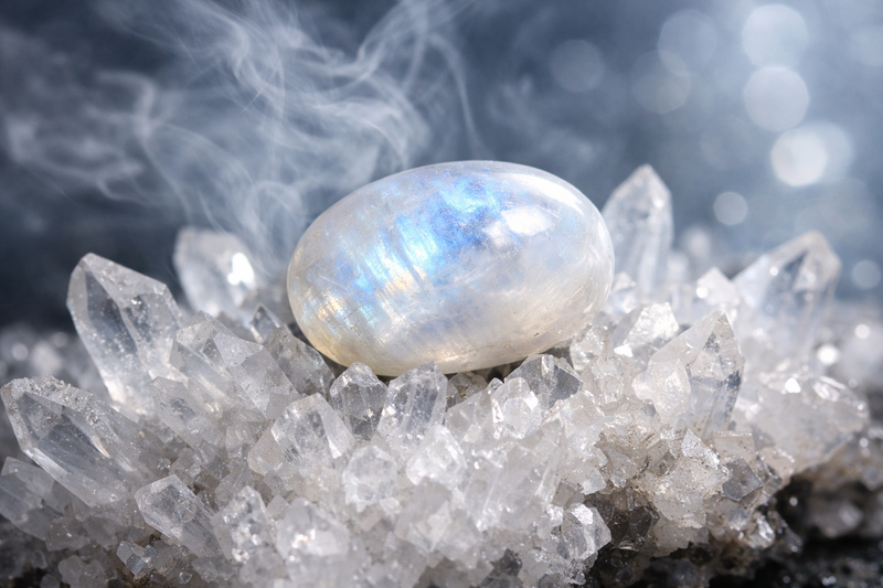 Purification sur amas de quartz