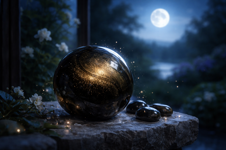 Rechargement lunaire de l’Obsidienne dorée