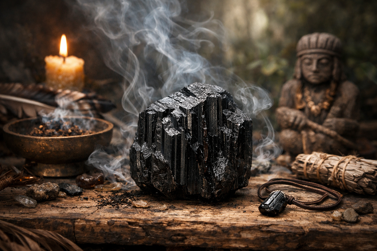 Symbolique et histoire de la Tourmaline noire
