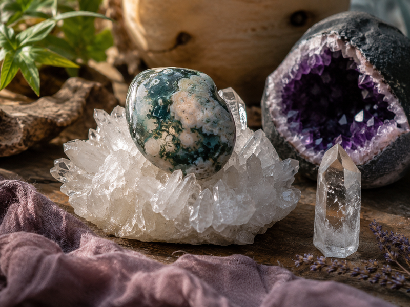 Rechargement sur amas de quartz