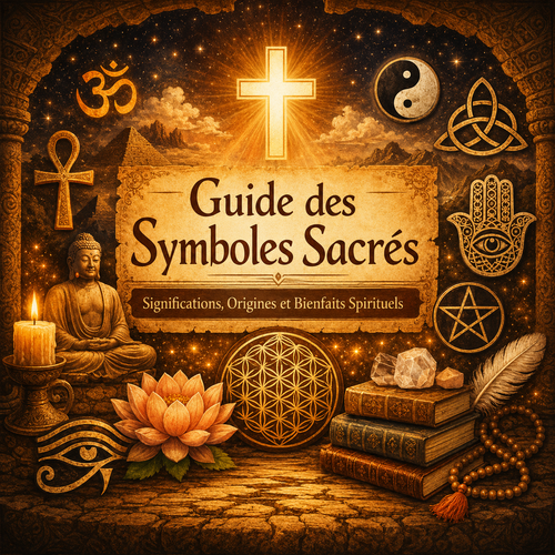 Guide des symboles sacrés : significations, origines et bienfaits spirituels