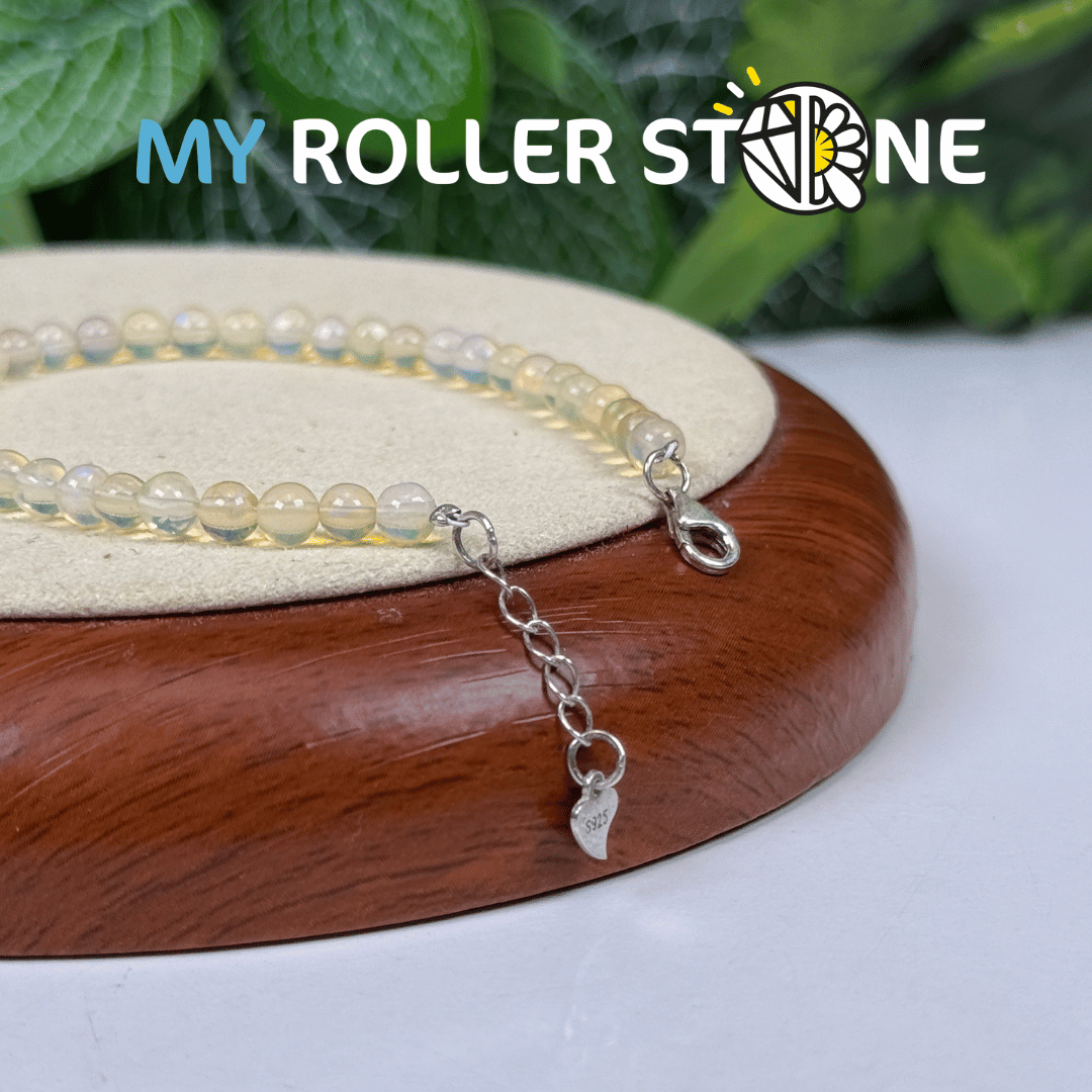 Bracelet Opale d'Éthiopie perle ronde