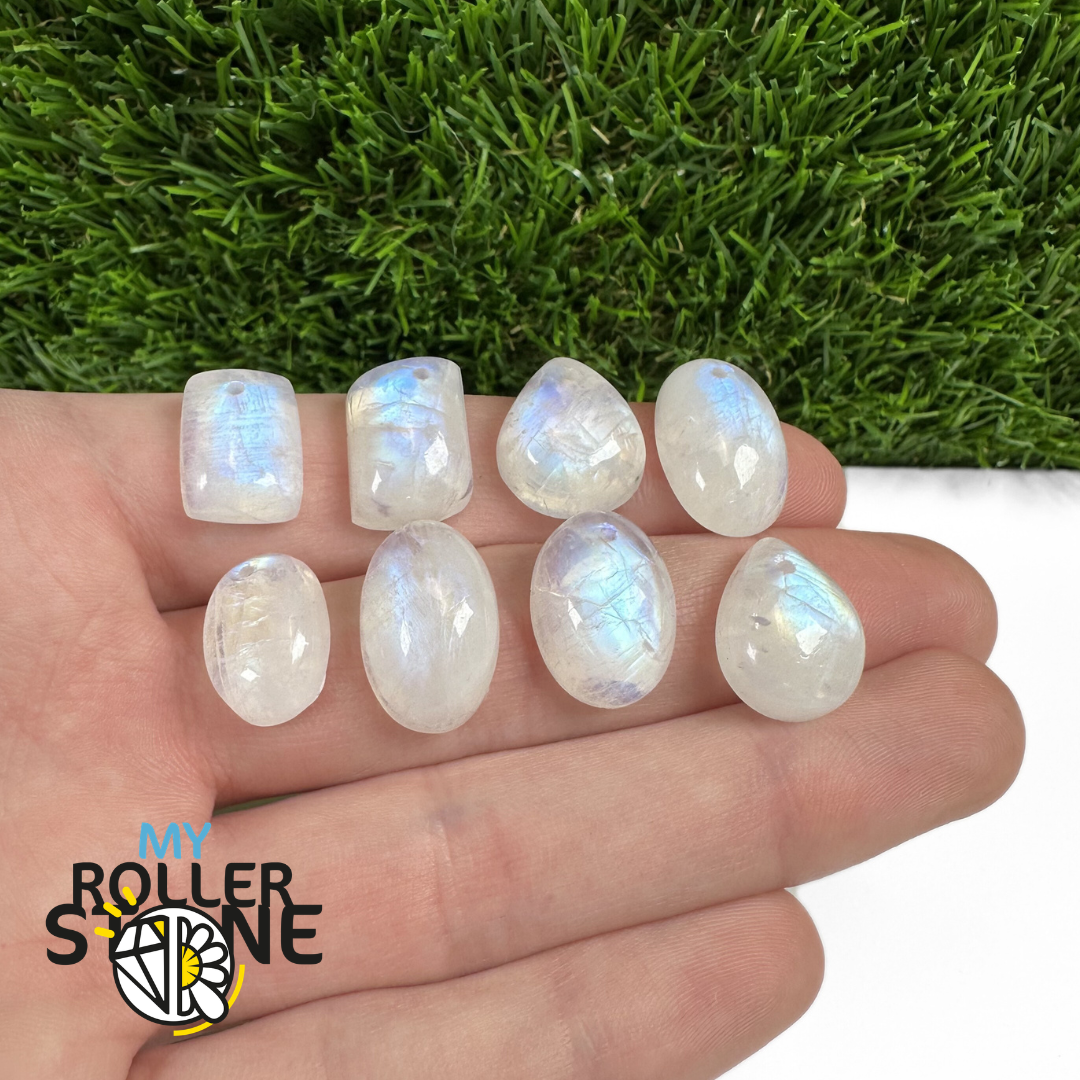 Petit Pendentifs Pierre de lune Forme Libre 5A