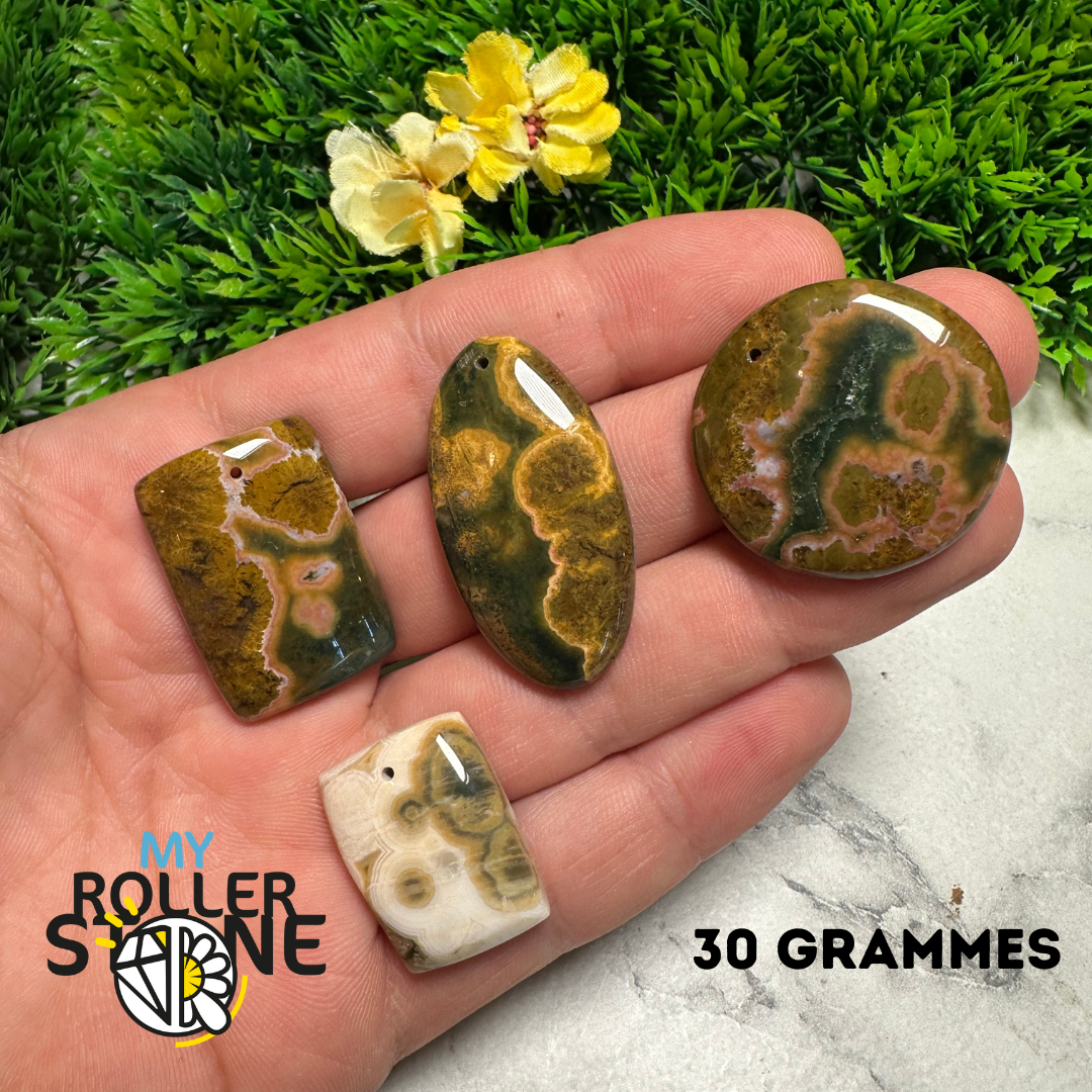 cabochon perce