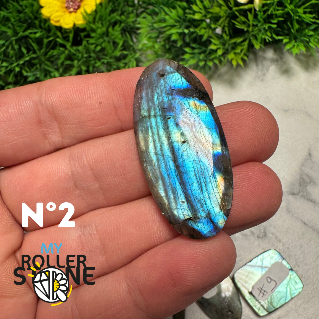 Pendentifs Labradorite forme Libre Facettée