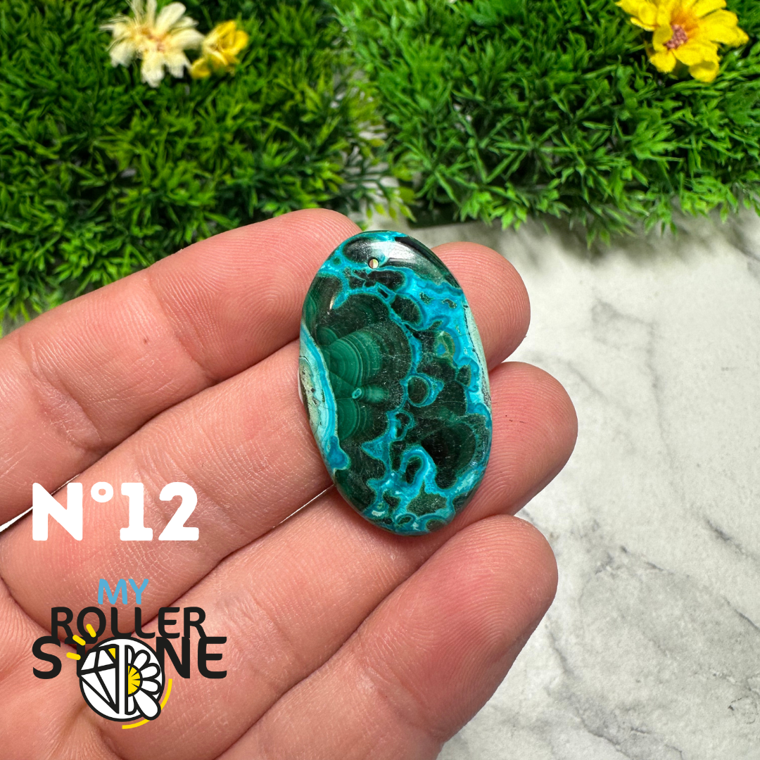 Pendentif Malachite Chrysocolle