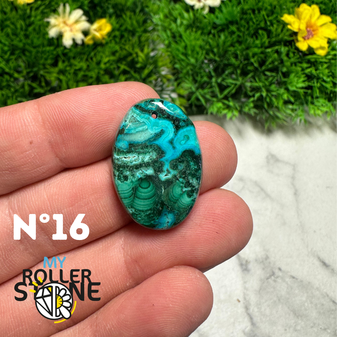 Pendentif Malachite Chrysocolle