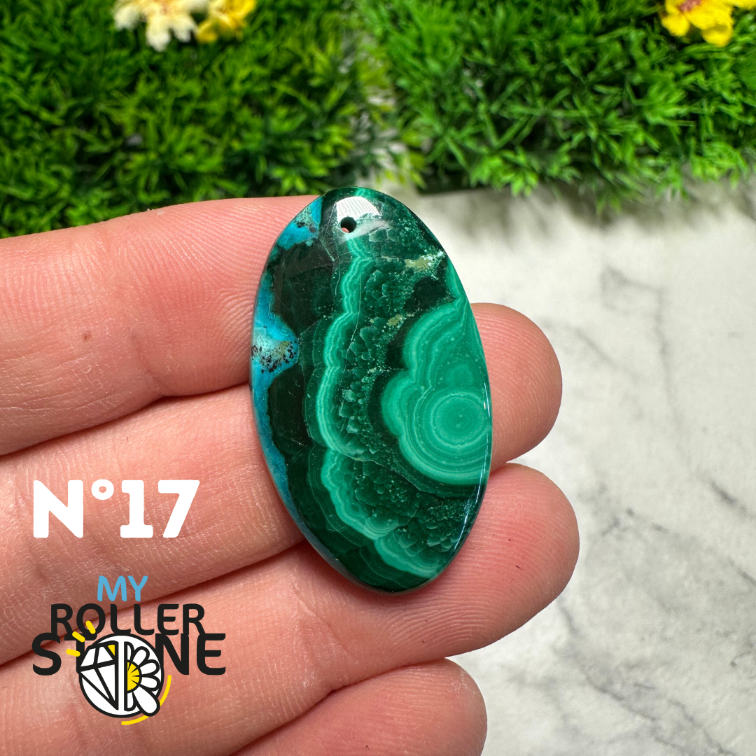 Pendentif Malachite Chrysocolle