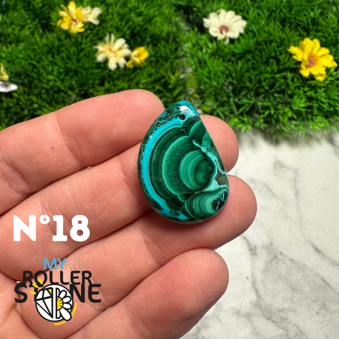 Pendentif Malachite Chrysocolle