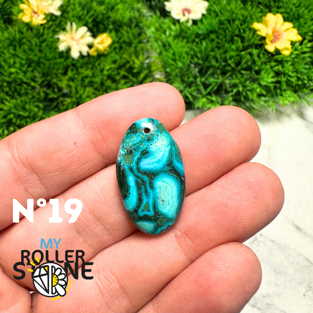 Pendentif Malachite Chrysocolle