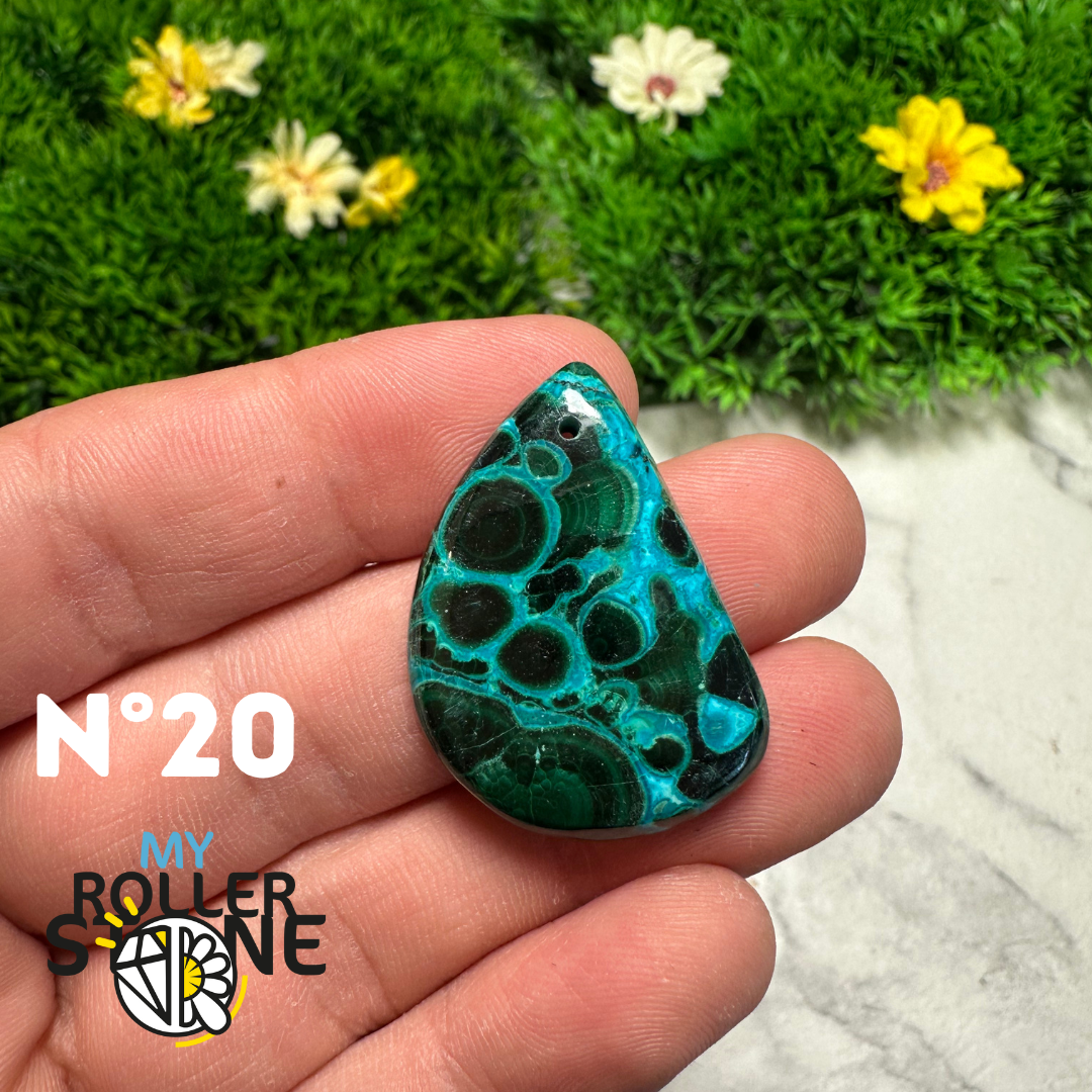 Pendentif Malachite Chrysocolle