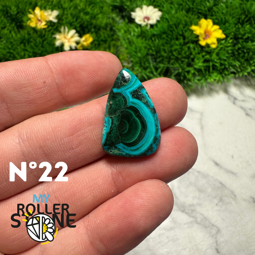 Pendentif Malachite Chrysocolle