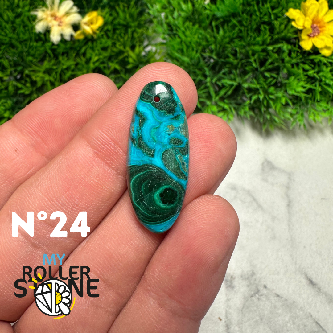Pendentif Malachite Chrysocolle